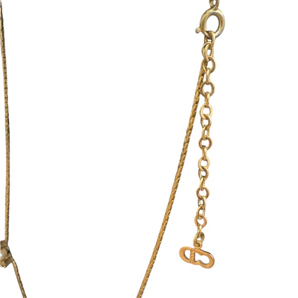 Dior Gold Heart Pendant Necklace - Picture 4 of 4